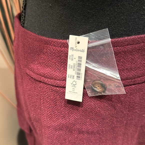 Madewell wool mini skirt - Picture 9 of 16